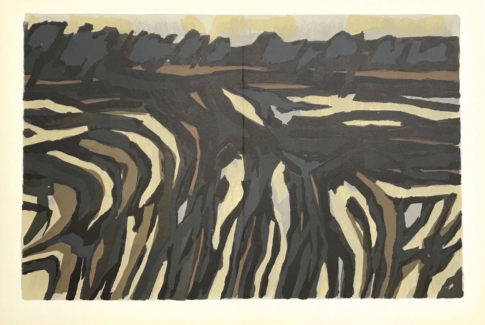 Raoul Ubac original lithograph, 1964 (1 of 1)