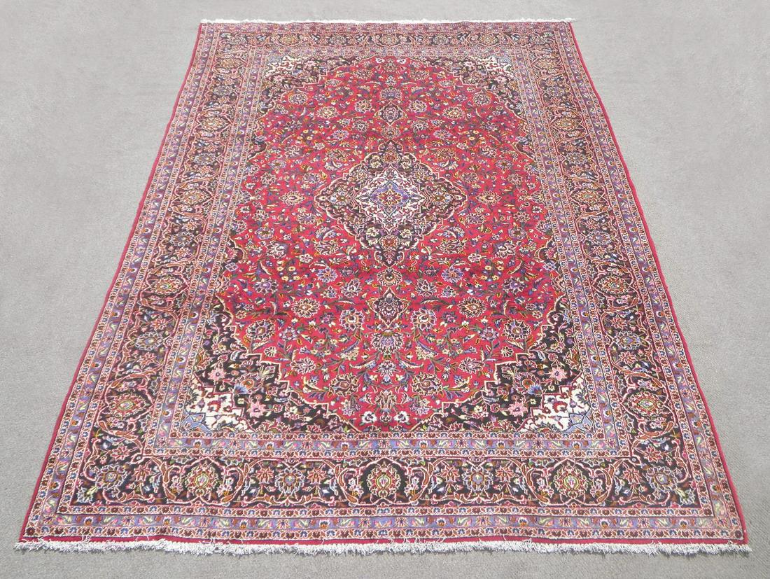 Semi Antique Persian Kashan 9.7x13.6 (1 of 5)