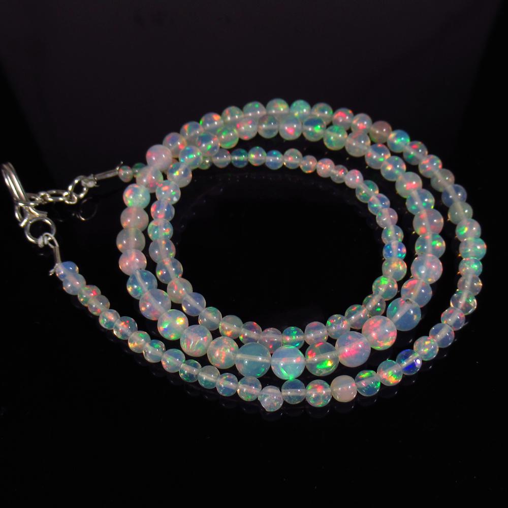 42.24 Ct 925 Silver 118 Multi-Color Fire Ball Opal (1 of 3)