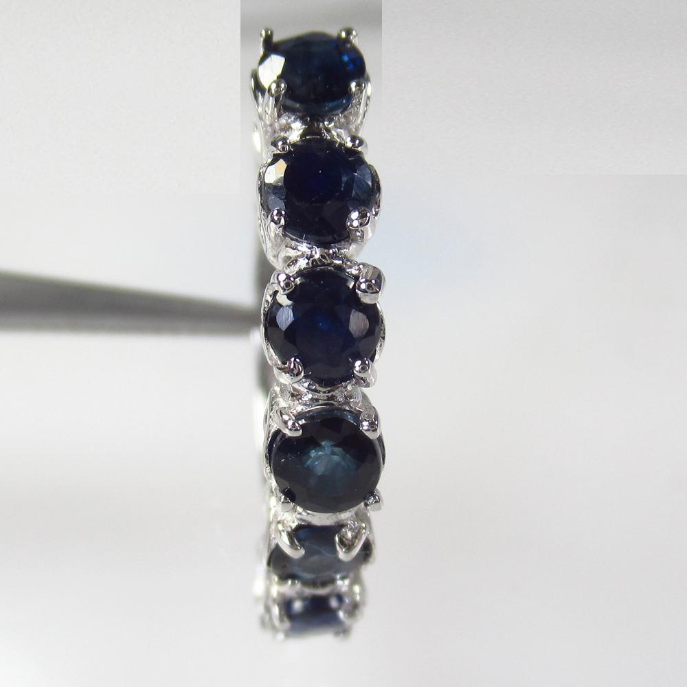 2.49 g 925 Sealed Silver Natural Kyanite Ring (1 of 1)