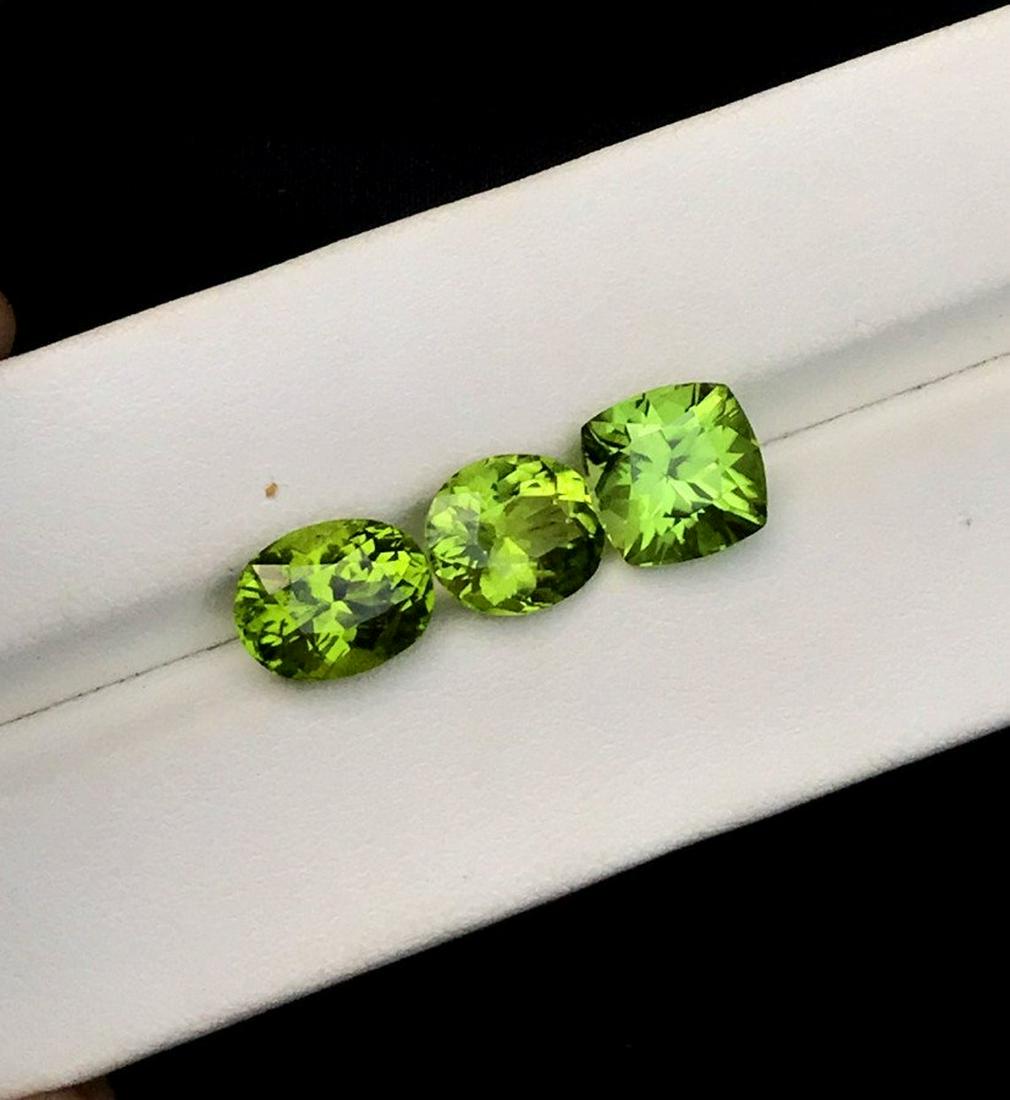 Peridot Gemstone , Natural Peridot Gemstones Lot - 8.80 (1 of 3)