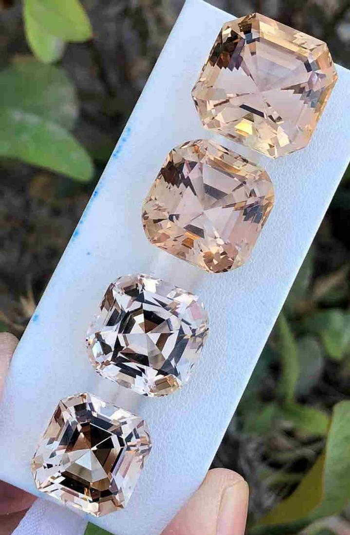 146 Carats Natural Golden Color Topaz Best Cut 4 Items (1 of 5)