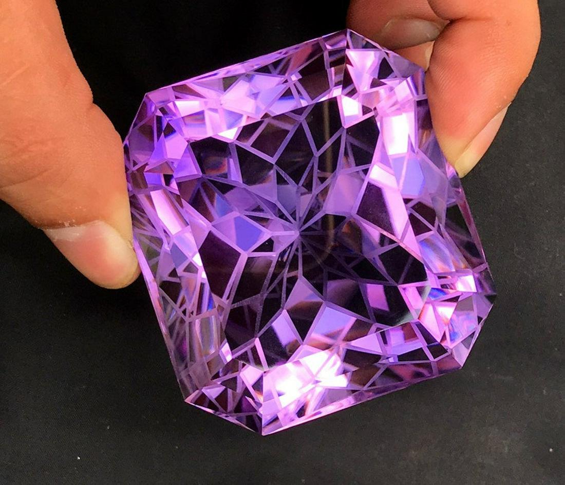 Amethyst Gemstone , Purple Amethyst Loose Gemstone , (1 of 7)