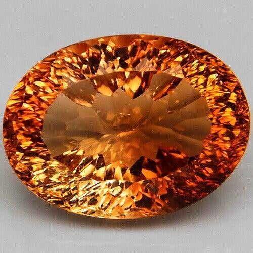 14,00 ct Natural Top Imperial Topaz Millennium Cut (1 of 2)