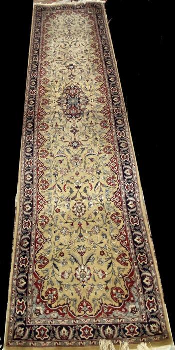 Persian Nain Runner, 2’8” x 10’3”, Wool (1 of 8)