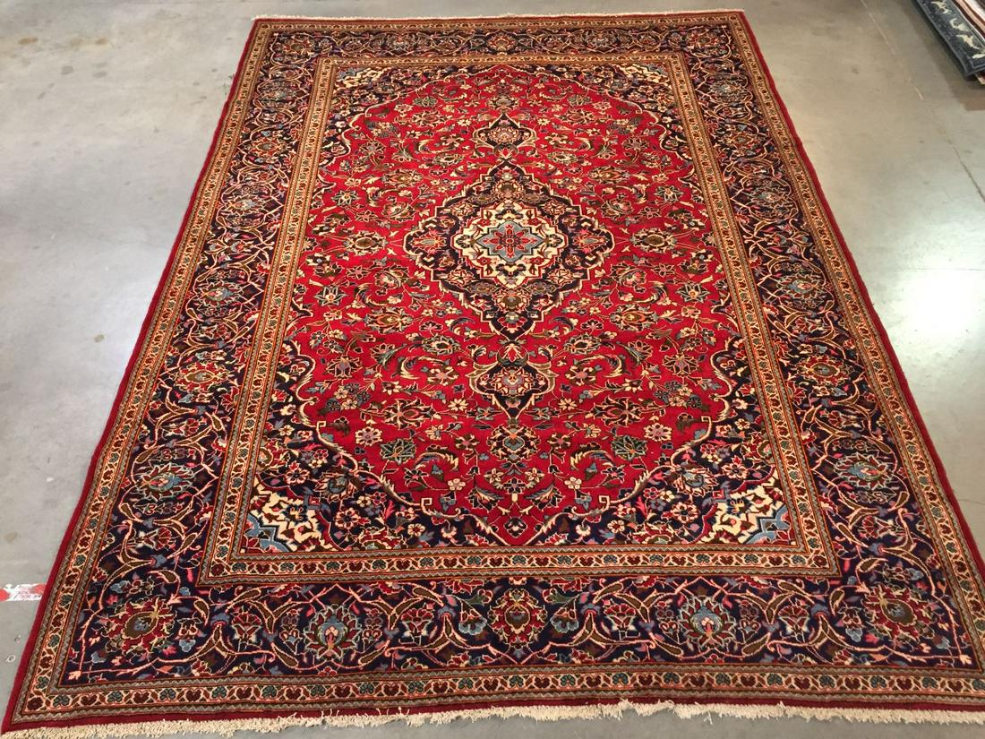 FINE AUTHENTIC PERSIAN KASHAN 9.7x13.1 (1 of 9)