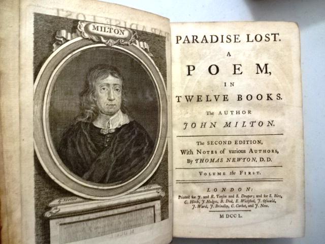 1750 Leather Paradise Lost Milton Engravings (1 of 6)