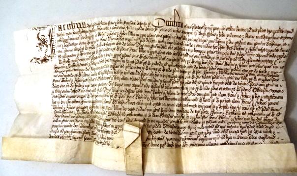 1613 English Vellum Manuscript Reign of King James I (1 of 3)