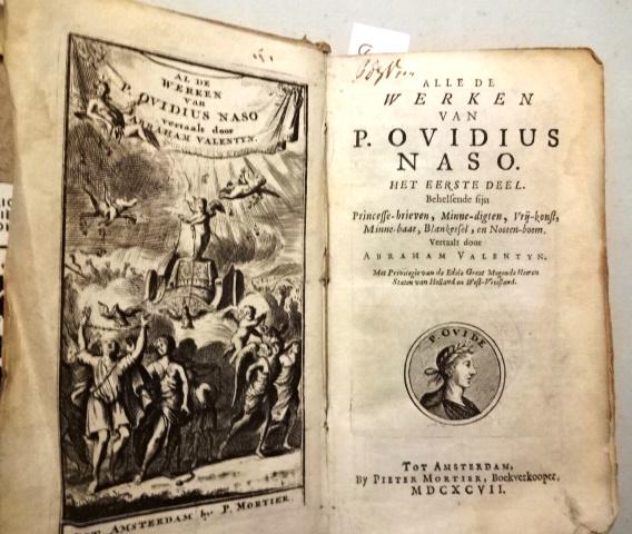 1697 Werken Ovidius Naso Engravings Vellum (1 of 4)
