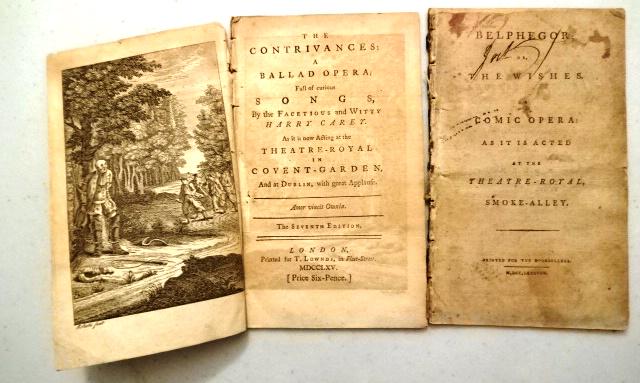 Two 18th C English Plays (1 of 2)