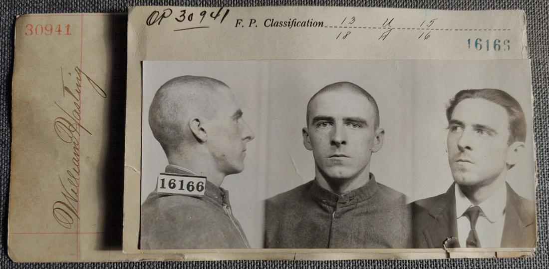 3 1915 Mugshots Wisconsin (1 of 3)