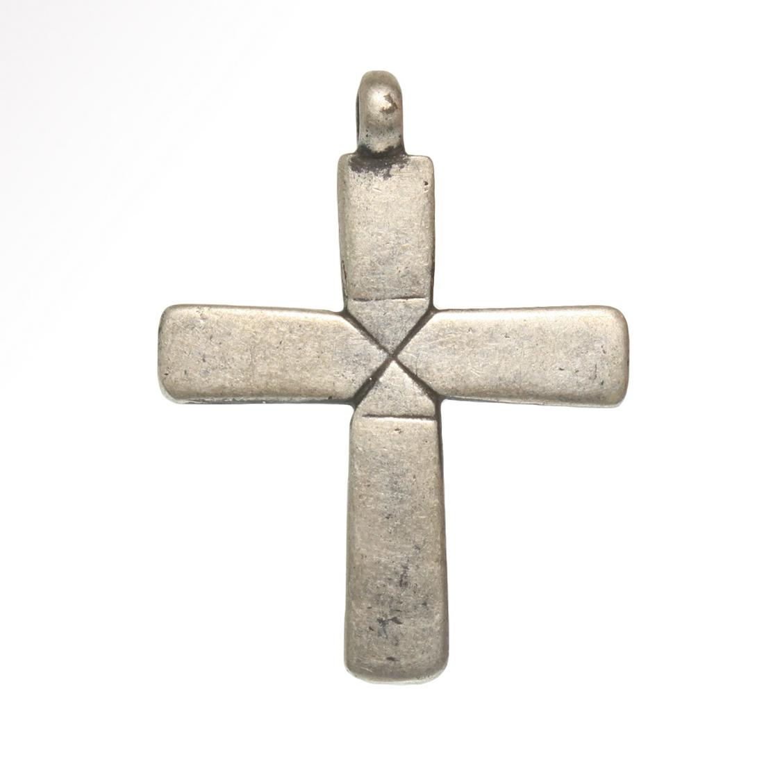 Byzantine Silver Cross, c. 7th-9th Century A.D. (1 of 6)