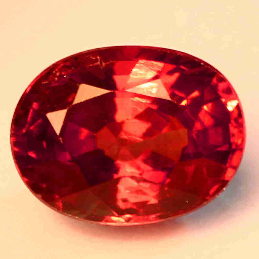 Brown to red color change garnet (1 of 2)