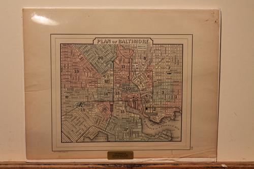 1857 Map of Baltimore (1 of 3)