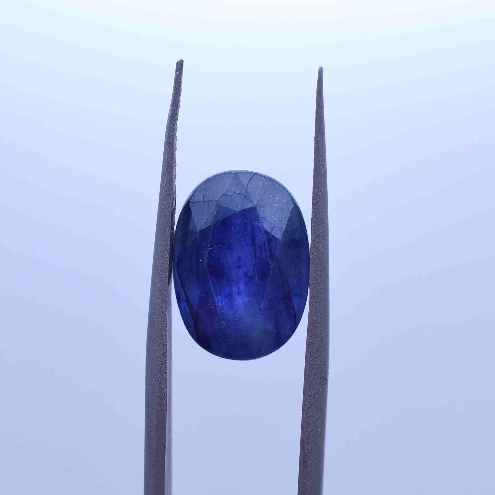10.74 Ct Top Quality Certified Blue Sapphire Gemstone (1 of 4)