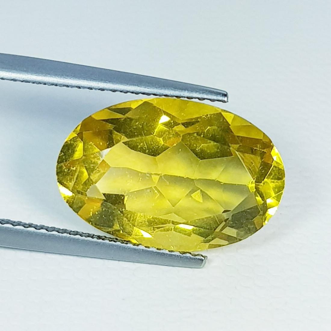 Natural Golden Yellow Fluorite Oval Cut 10.55 ct (1 of 5)