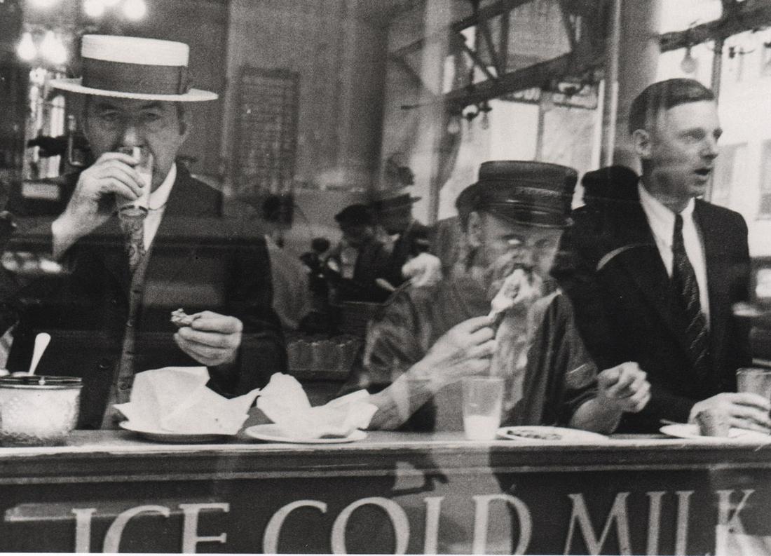 WALKER EVANS - New York City, 1930: Artist: WALKER EVANS Print Title: New York City, 1930 Printing Date: 2000’s Medium: Photolithograph Printed in: Germany Image Size approx: 4 x 5.5” Walker Evans(1903–1975) was one of the most of