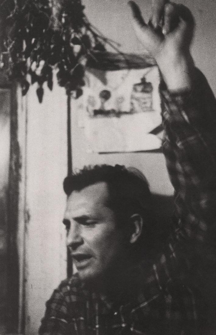 ROBERT FRANK - Jack Kerouac: Artist: ROBERT FRANK Print Title:Jack Kerouac Printing Date: 2000’s Medium: photoengraving Printed in:Switzerland Image Size: approx. 11.5 x 7.5” Robert Frank i(November 9, 1924 – September 9, 2