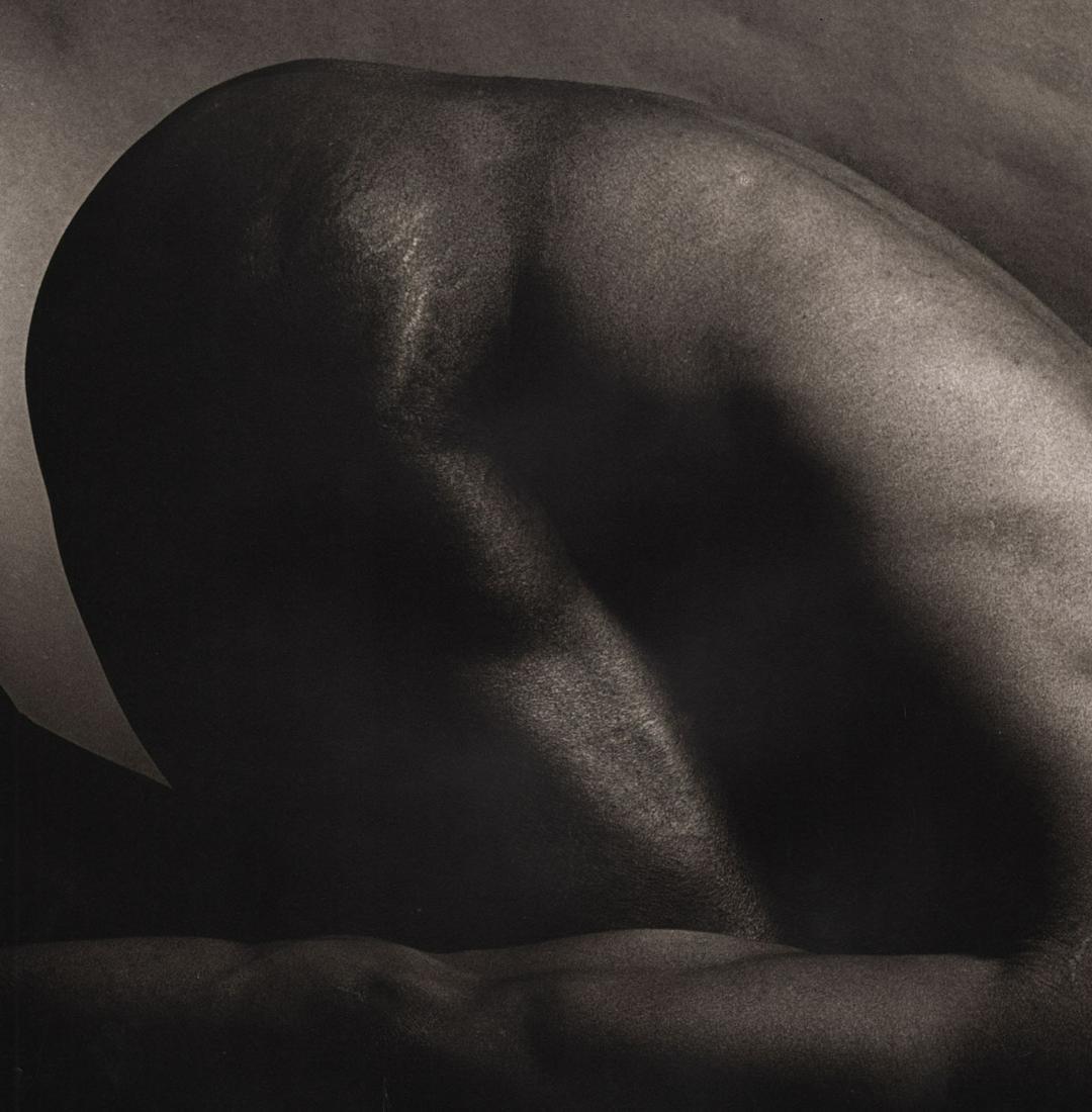 KEN HAAK - Male Nude Study 1968: Artist: KEN HAAK Print Title: Male Nude Study 1968 Medium: Tri-tone Photo-lithographs(Limited edition of 5000) Printed in the 1980’s, in the US Image size (inches) approx. 10x 10” Ken Haak(1923 - 