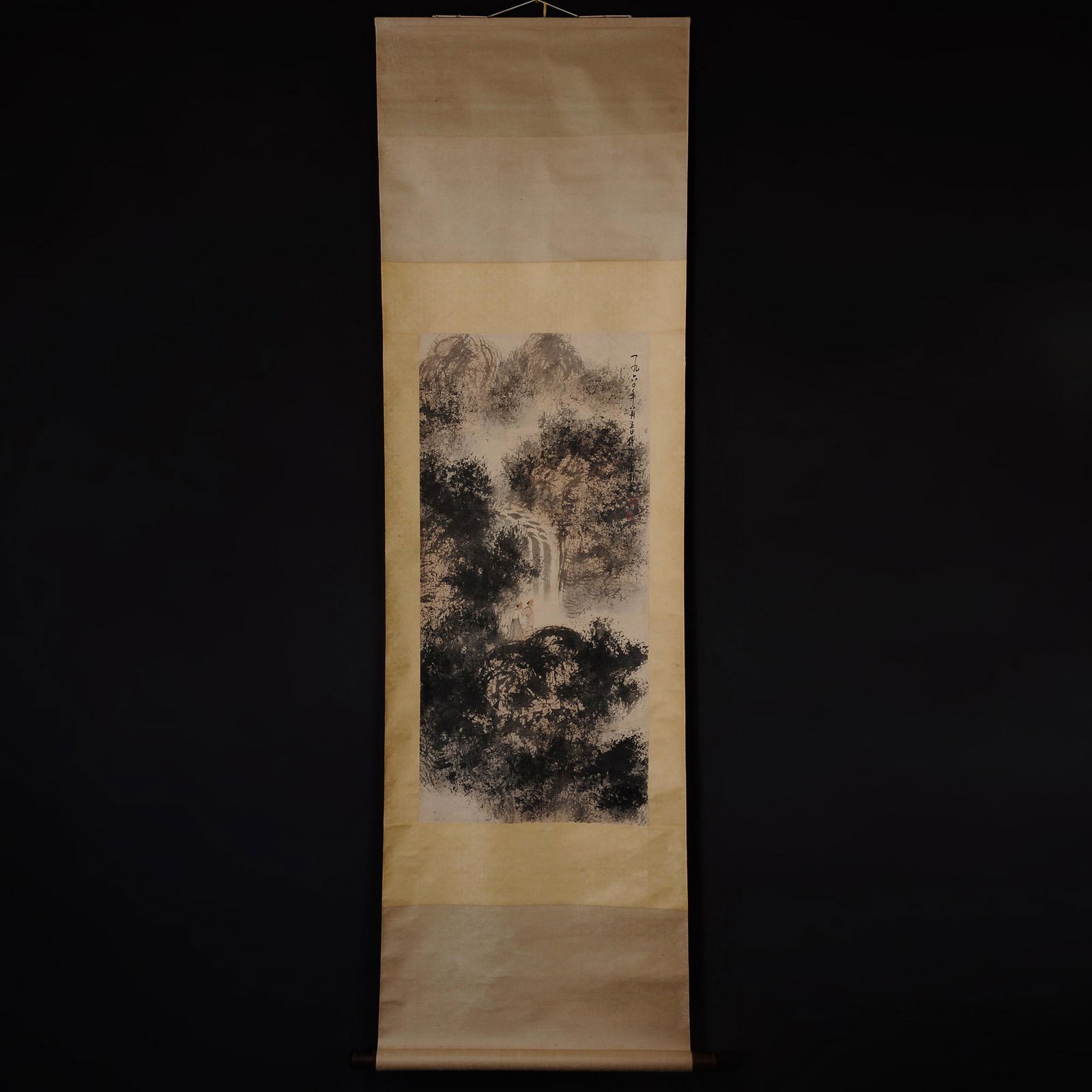 Chinese Handmade Painting scroll-Fu Baoshi (Landscape) (1 of 7)