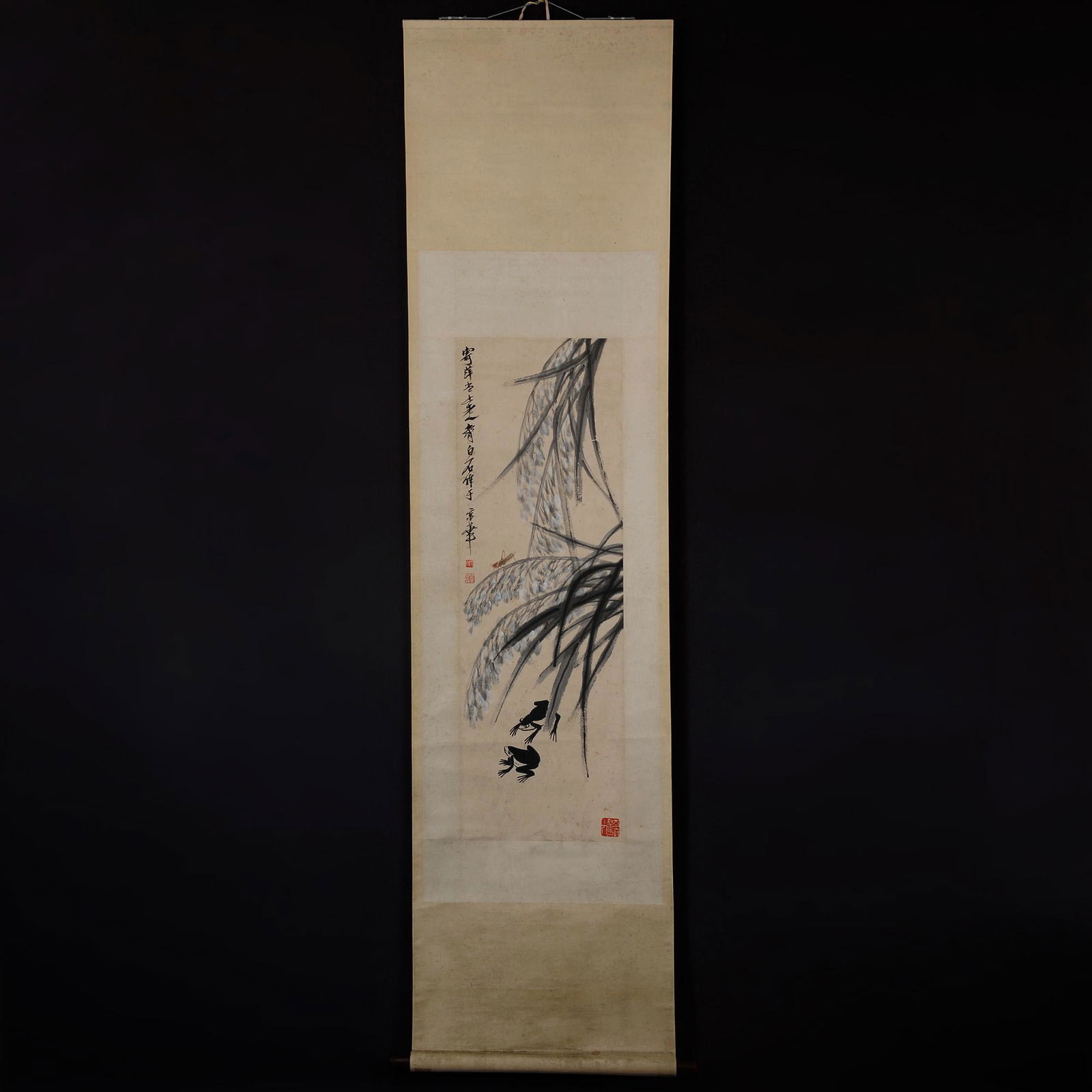 Chinese Handmade Painting scroll-Qi Baishi (small (1 of 9)