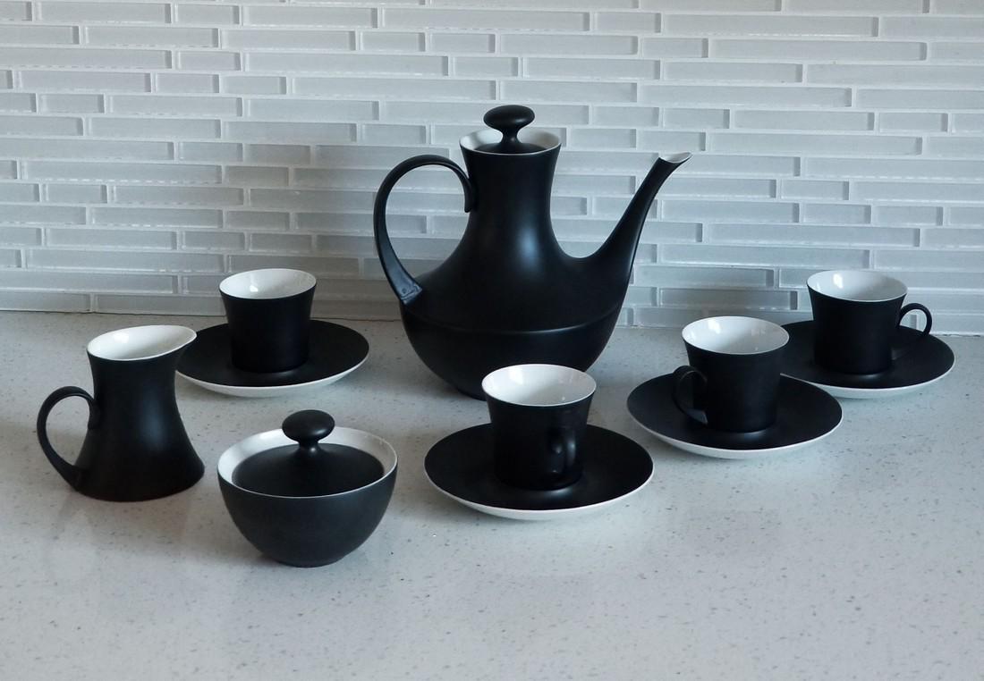 Vintage Tea Set by Espana Noche Block Bidasoa Spain (1 of 4)