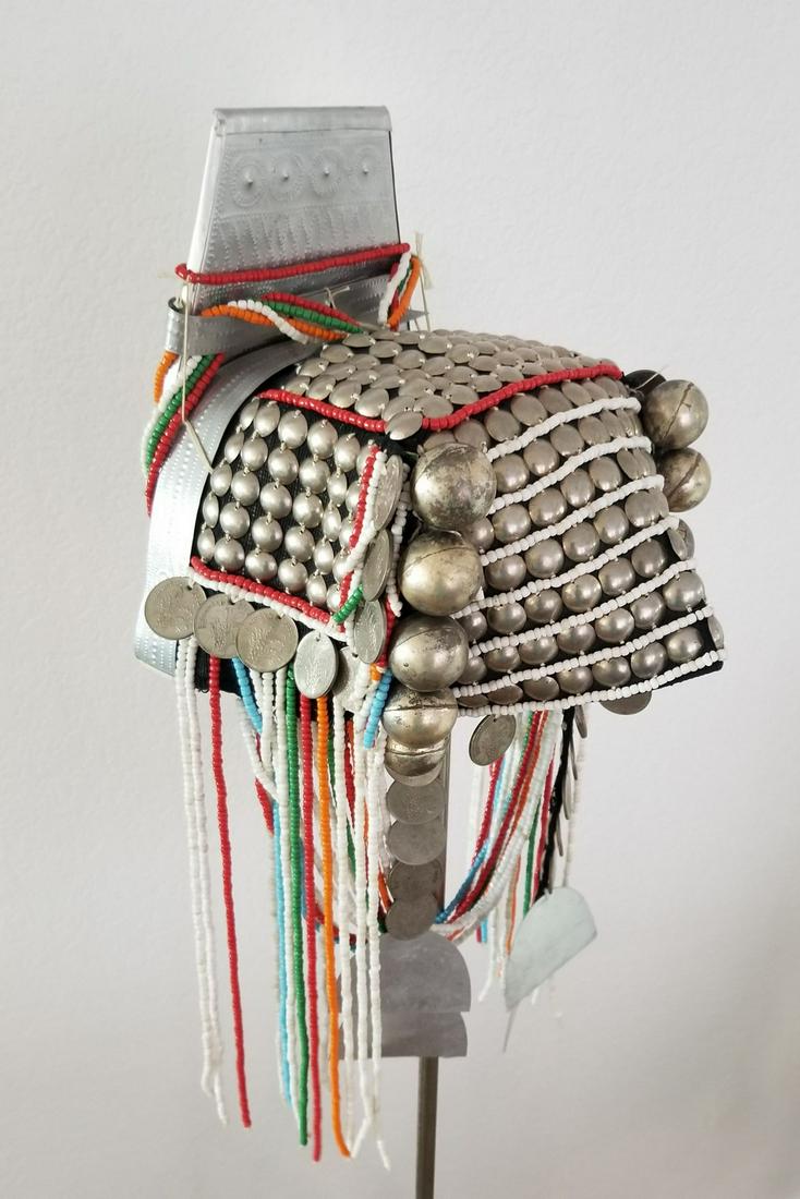 Vintage Akha Tribal Woman Headdress (1 of 4)