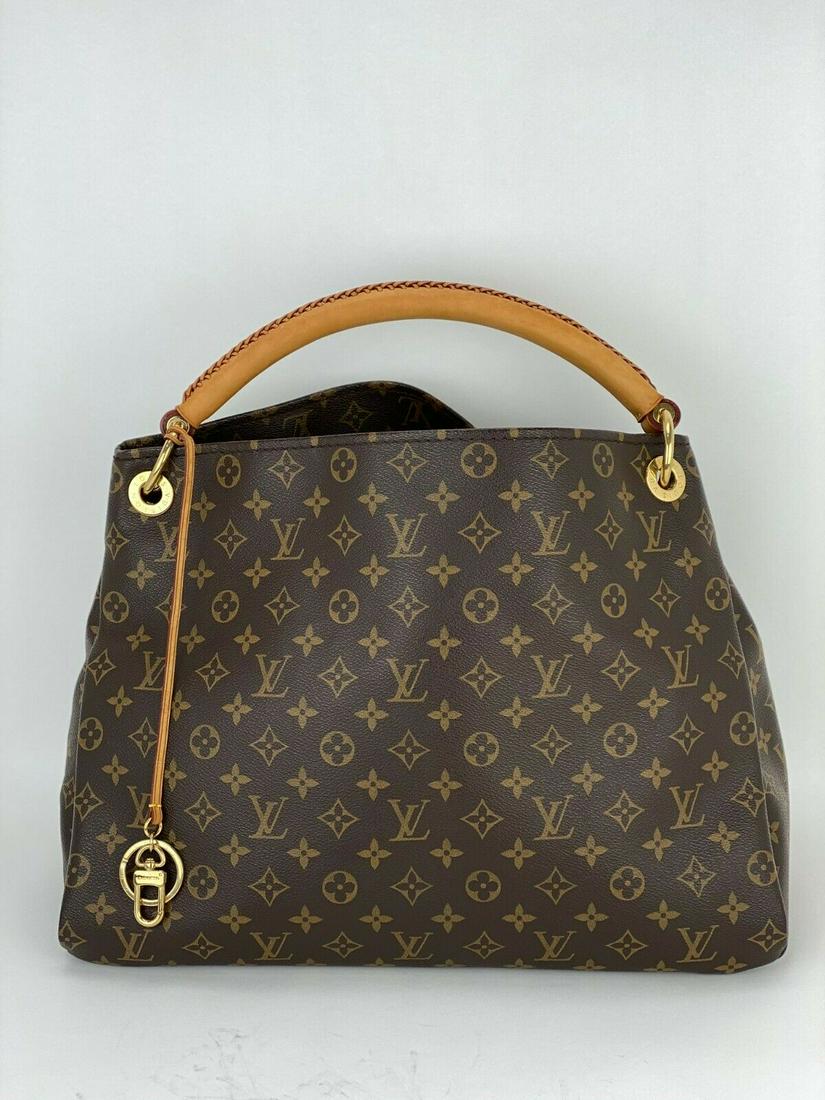 Louis Vuitton Artsy MM Monogram Hand Tote Shoulder Bag (1 of 12)