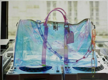 Louis Vuitton Keepall Bandoulière 50 Prism Iridescent