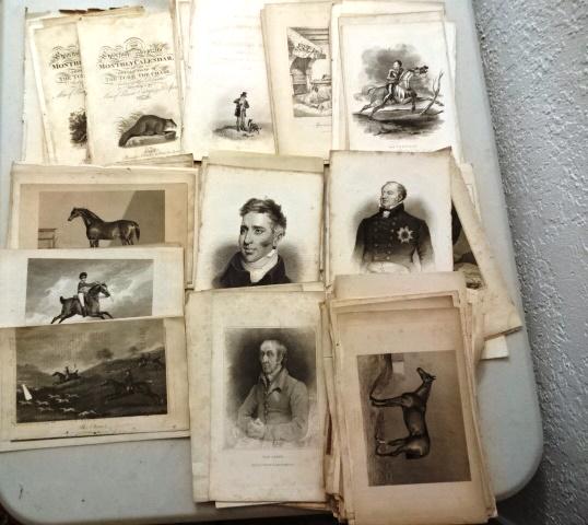 200+ Engravings Horses Racing Sporting Magazine (1 of 3)