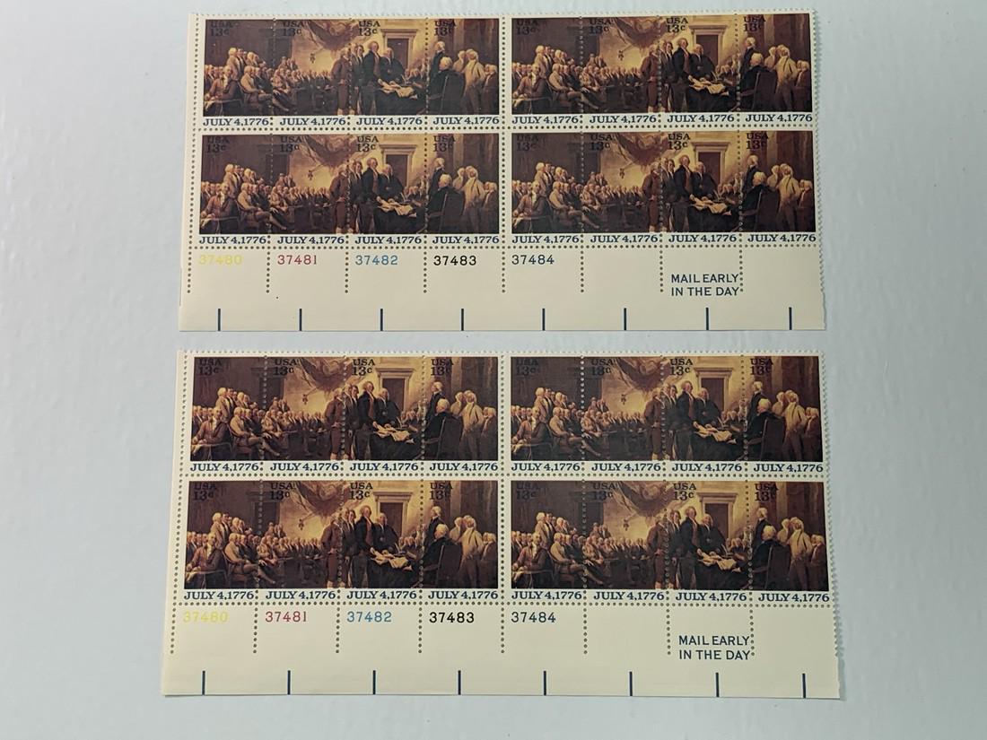 Scott NO. 1691-1694 2 each MNH Plate Block Set (1 of 2)