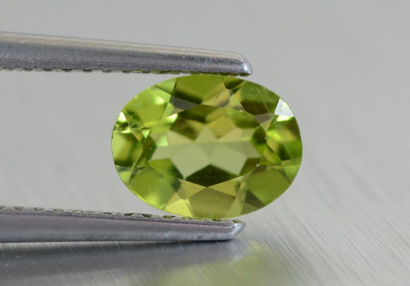1.45 CT Neon Green Peridot Top Luster Burma [1279120]: Title: 1.45 CT Neon Green Peridot Top Luster Burma [1279120] Origin: Burma Carat Weight: 1.45 Carat Dimensions: 7 x 5 x 3mm Reserve: $15.00 Shipping: Domestic: Flat-rate of $12.00 to anywhere within