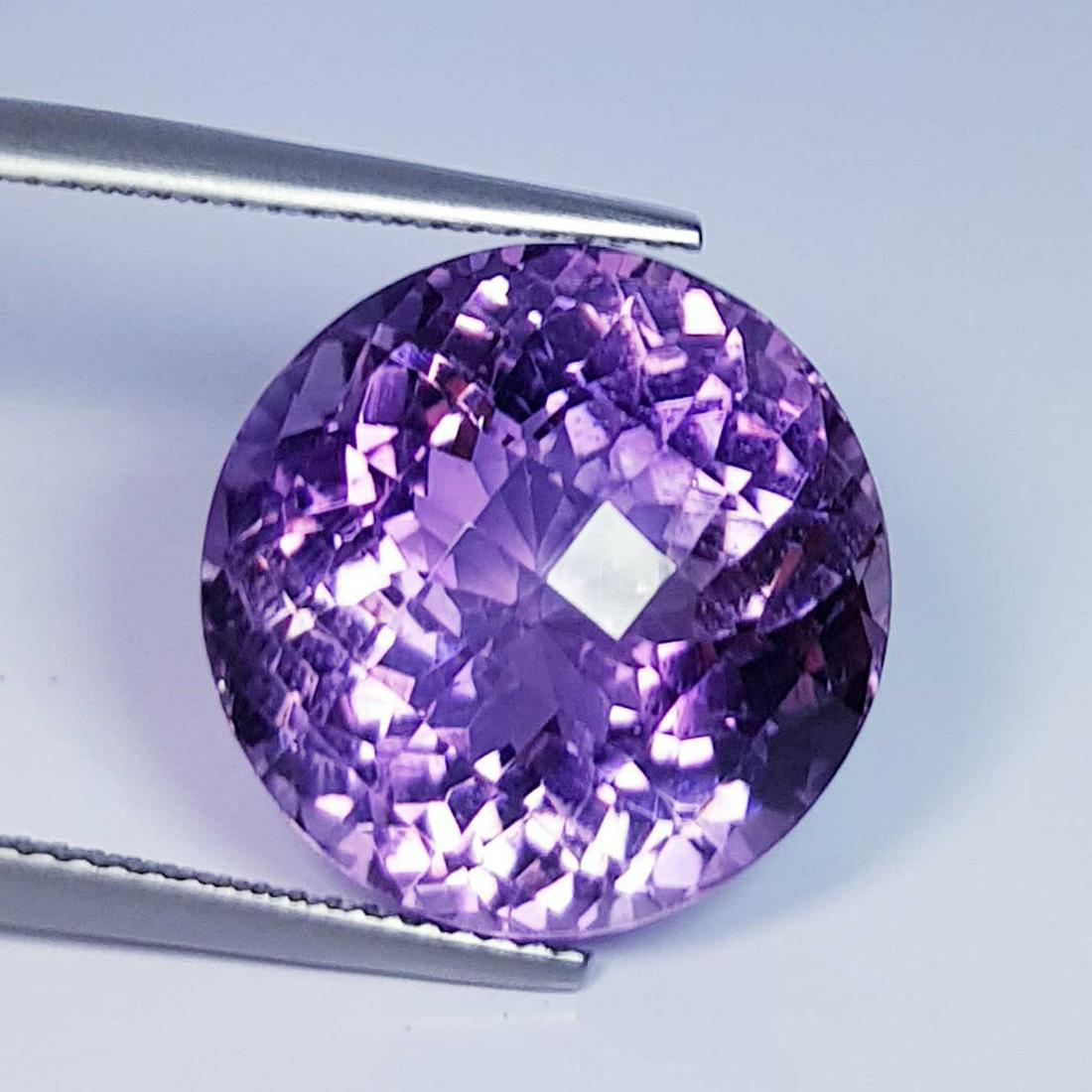 16.70 ct Natural Amethyst Round Cut (1 of 5)
