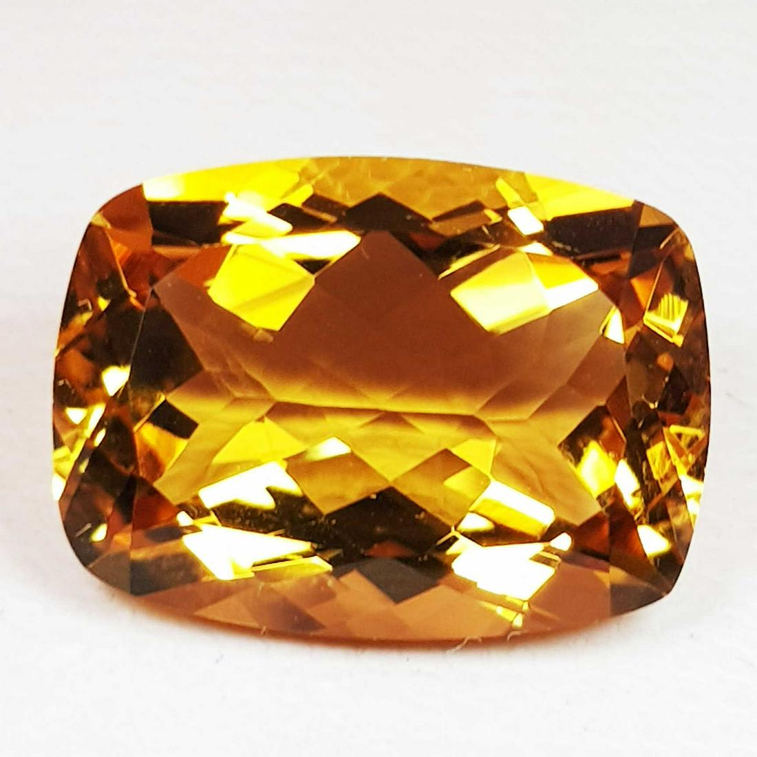 Natural Citrine Rectangular Cut 9.50 ct (1 of 5)