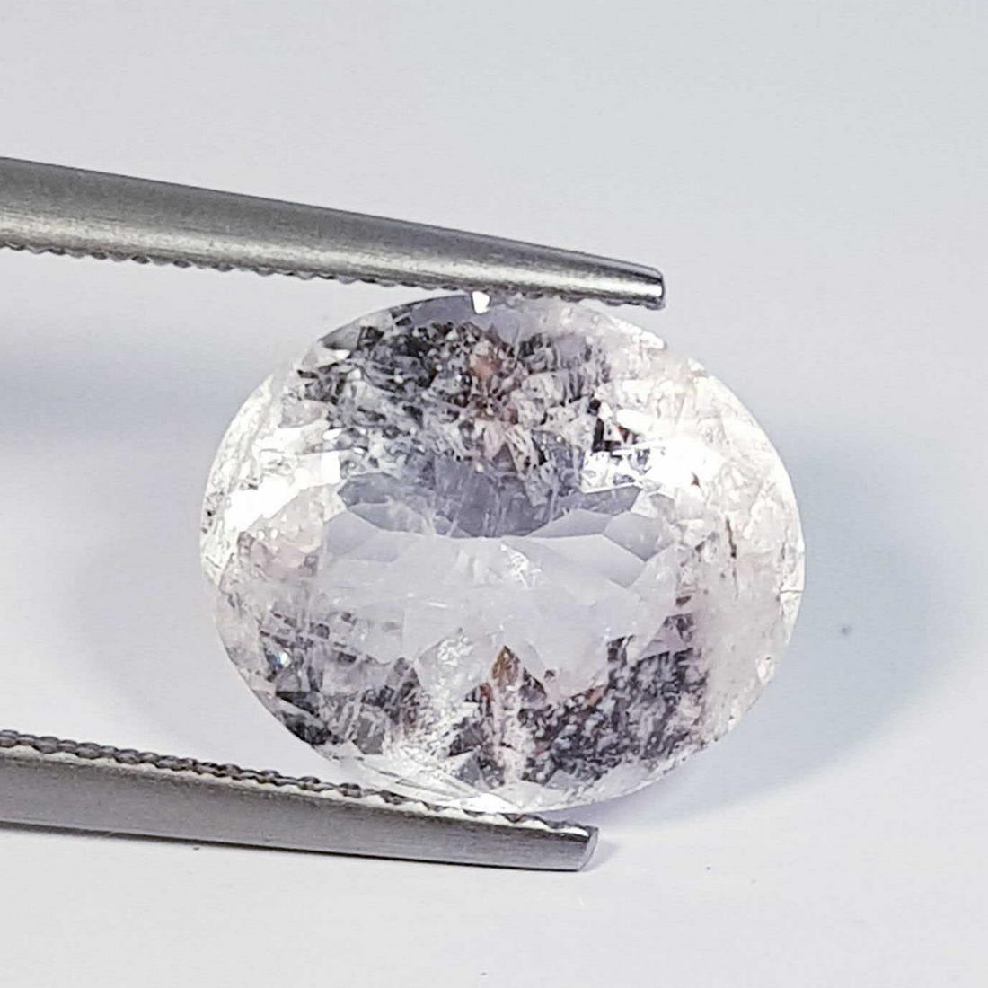 5.82 ct Natural Morganite Oval Cut (1 of 5)