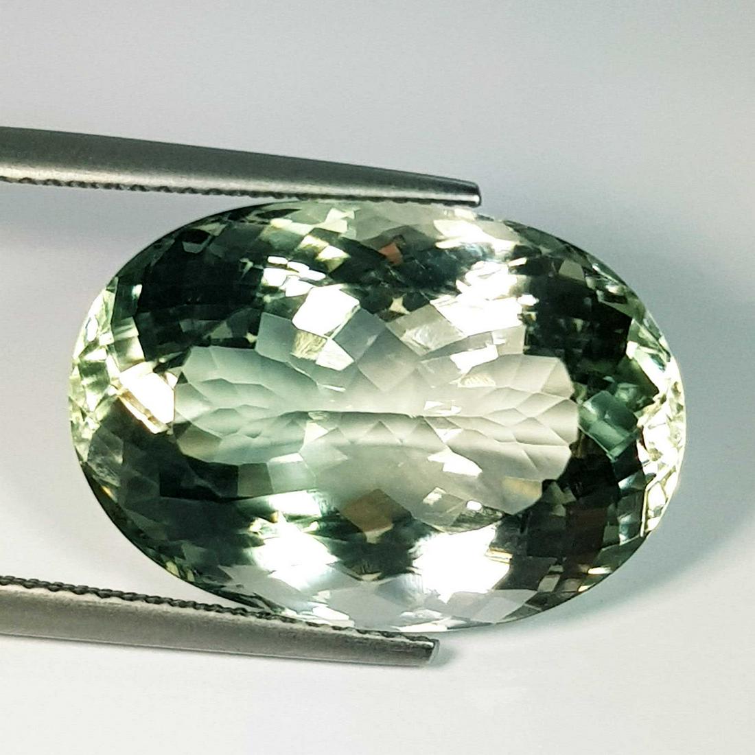 22.20 ct Natural Green Amethyst (1 of 5)