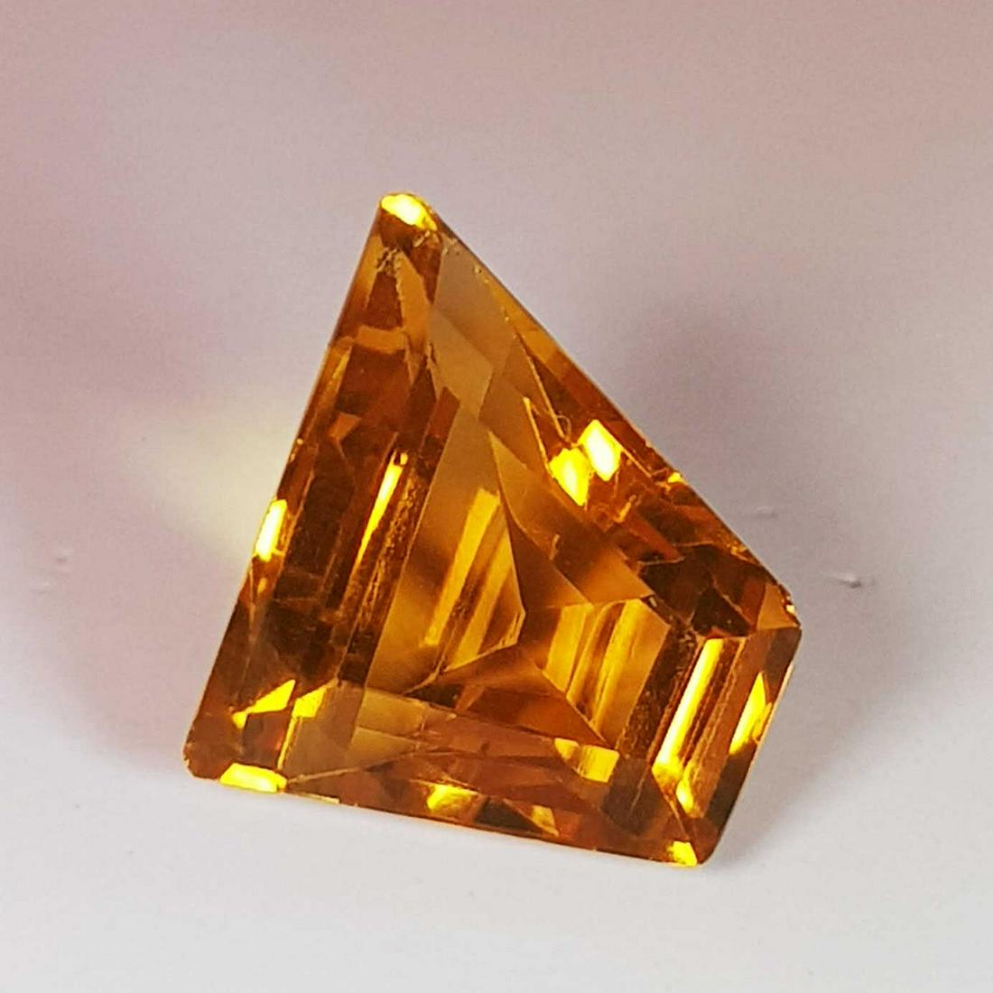 Excellent Gem Fancy Cut Natural Citrine 5.68 ct (1 of 5)