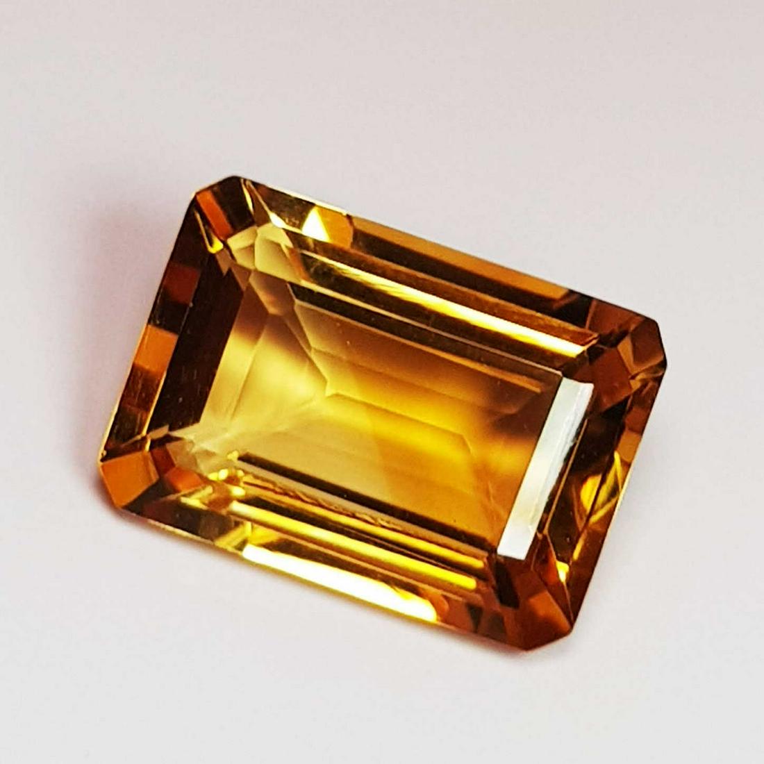 Amazing Gem Octagon Cut Natural Citrine 5.82 ct (1 of 5)