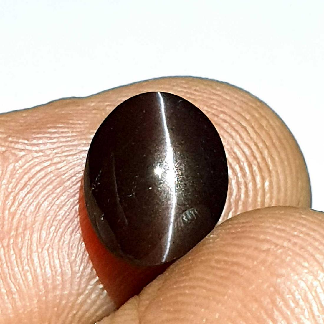 Natural Scapolite Cat's Eye 3.13 ct: No Reserve! Title: Natural Scapolite Cat's Eye 3.13 ct Color/Clarity: Opaque Gemstones: Loosegemstone Carat Weights: 3.13 Size/Dimensions: 10.00 x 8.00 x 5.20 Additional Information: Oval - Africa Shi