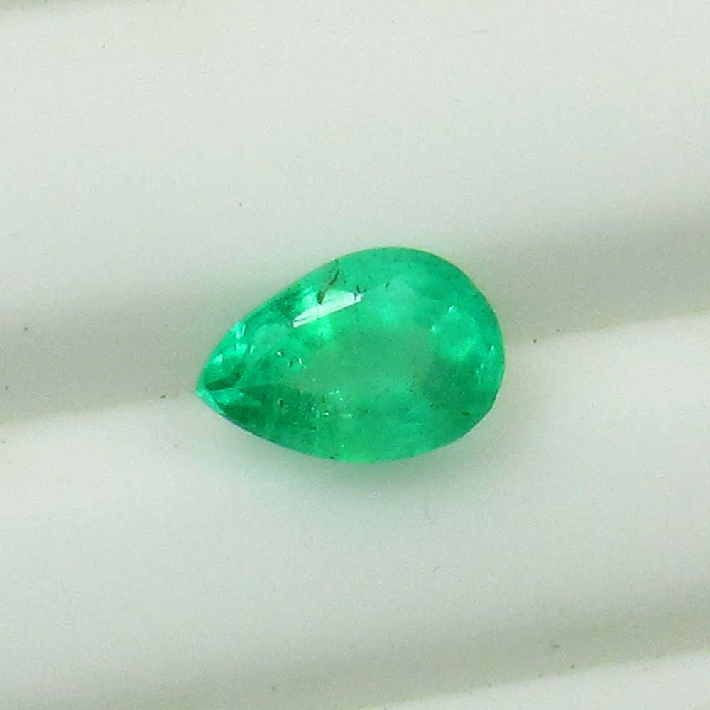 0.88 Ctw Natural Colombian Emerald Pear Cut (1 of 2)