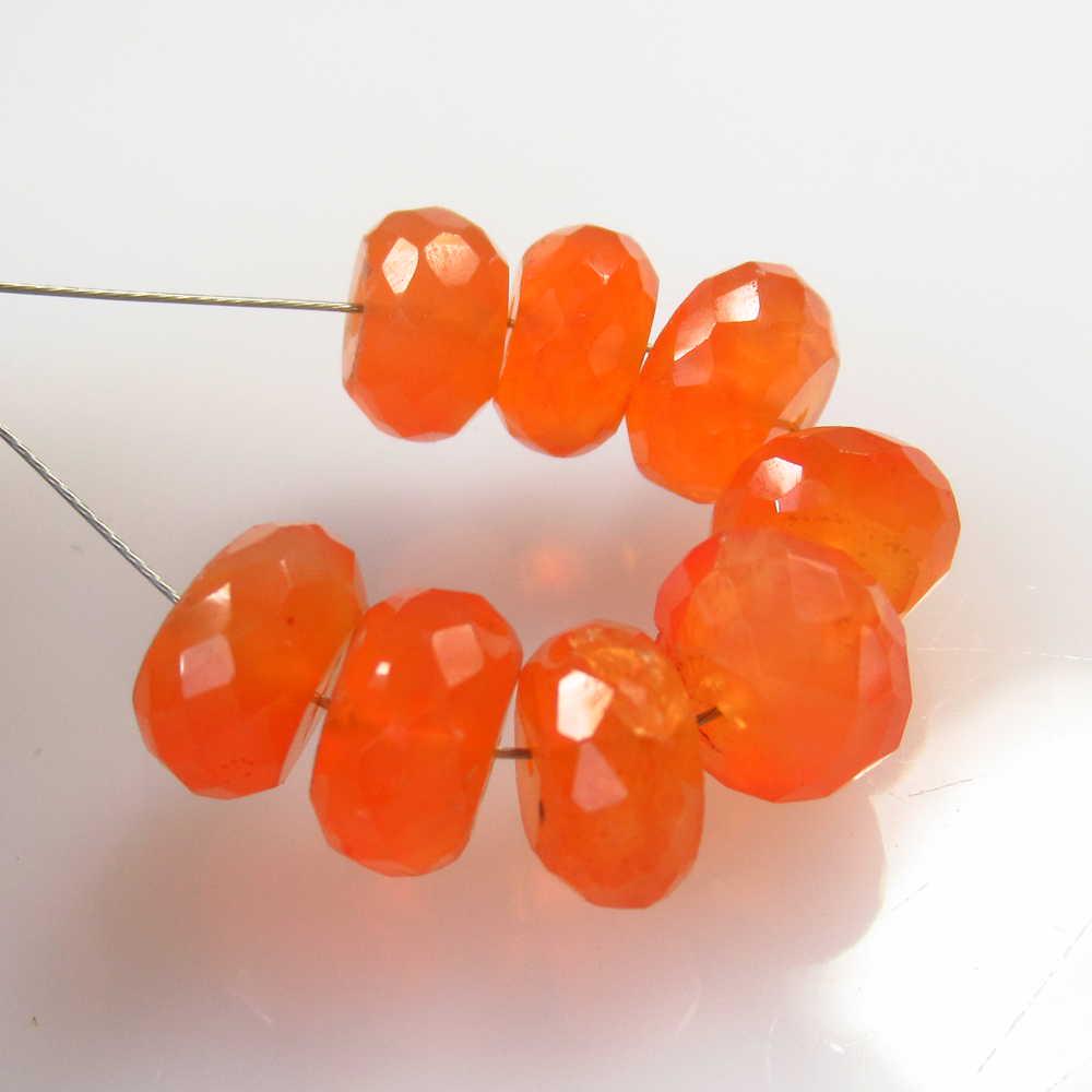 20.64 Ctw Natural 8 Carnelian Drilled Round Beads: No Reserve! Title: 20.64 Ctw Natural 8 Carnelian Drilled Round Beads Stone Clarity: Semi-Transparent Gemstones: Carnelian Beads Size/Dimensions: 20.64 Carat Weights: 7.30 - 8.50 mm / 8 Pc's Additional