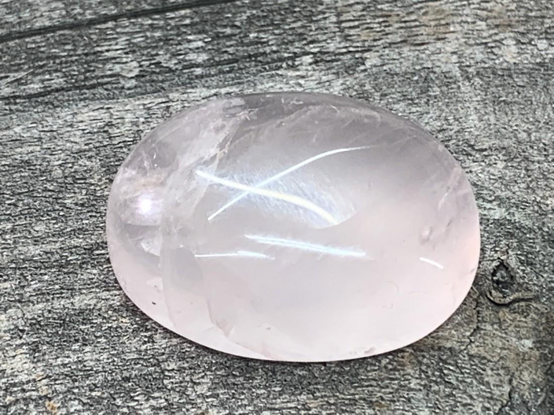 Rose Quartz Oval Natural Loose Cabochon 24.6 Carats (1 of 3)