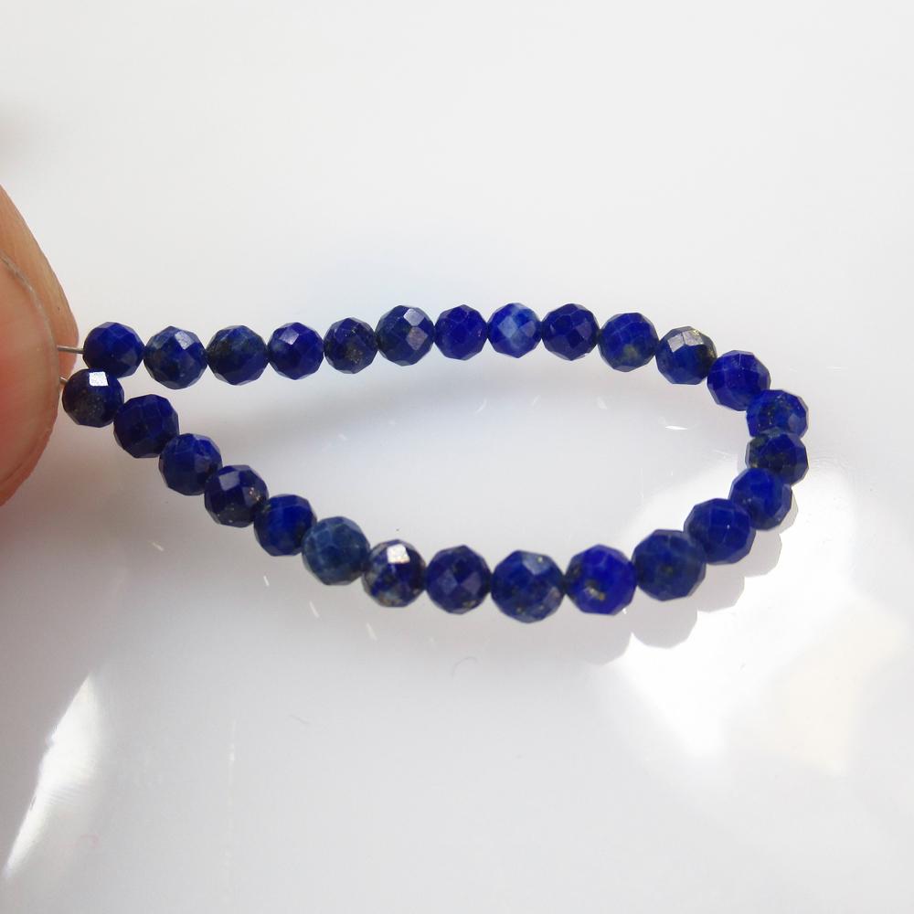 7.27 Ct Natural 27 Lapis Lazuli Drilled Round Cut Beads: No Reserve! Title: 7.27 Ct Natural 27 Lapis Lazuli Drilled Round Cut Beads Stone Clarity: Opaque Gemstones: Natural Lapis Lazuli Beads Carat Weights: 7.27 Size/Dimensions: 3.50 to 3.60 mm / 27 PC's Ad