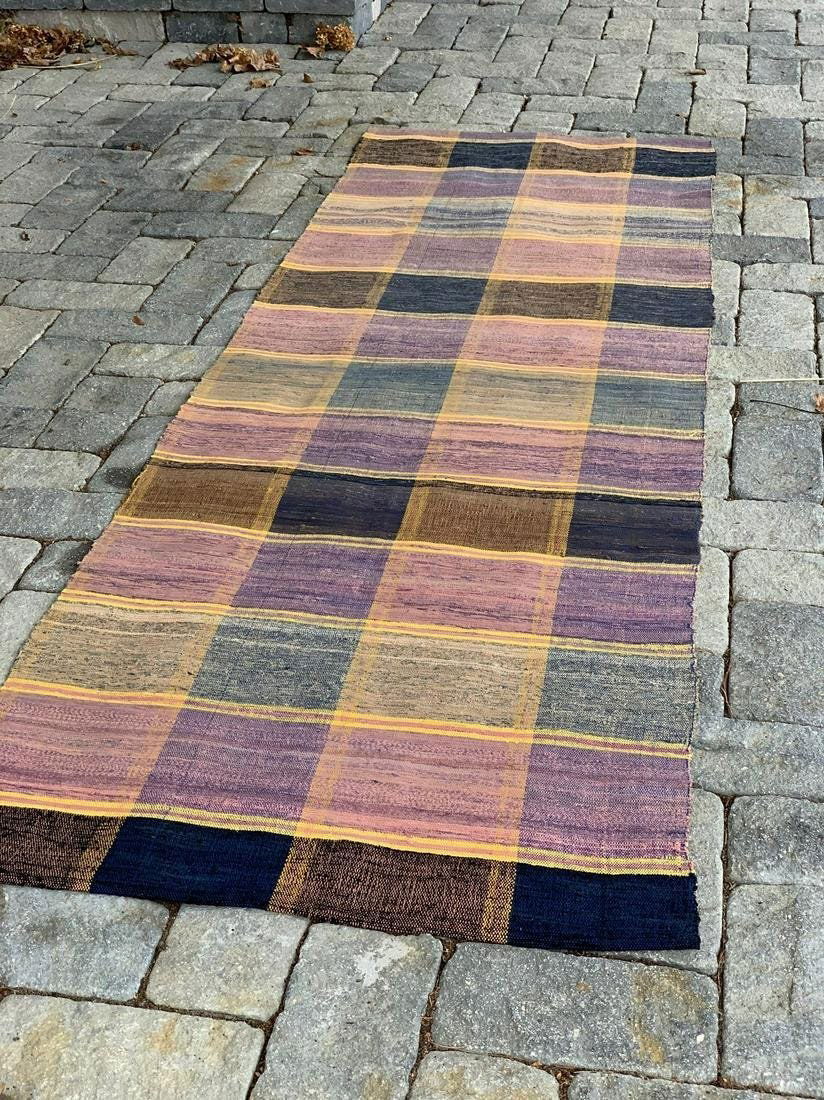 Exquisite c. 1920 Rag Carpet (1 of 5)