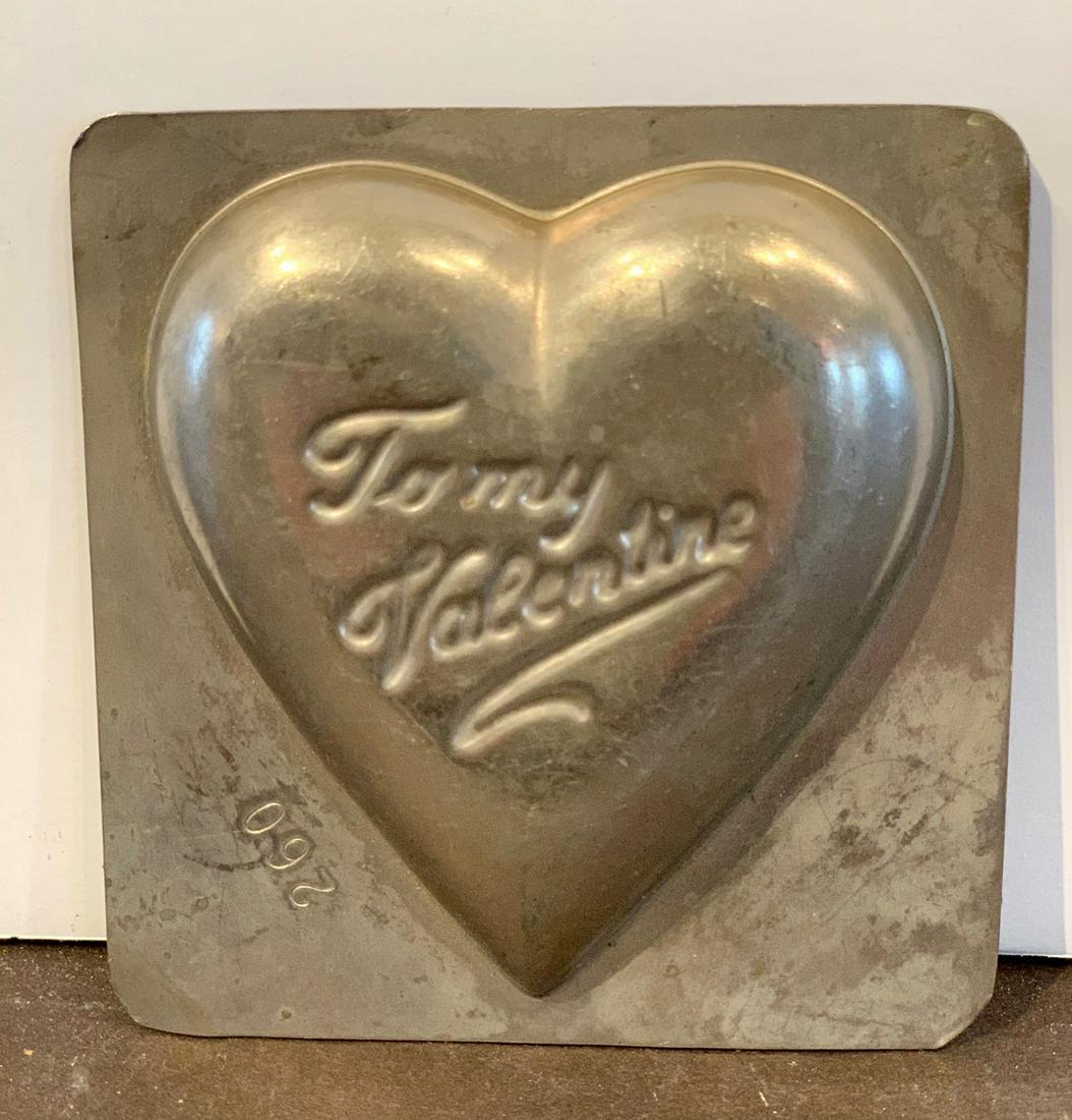 Rare petite Â‘FlattieÂ’ TO MY VALENTINE  Early 20th c (1 of 2)