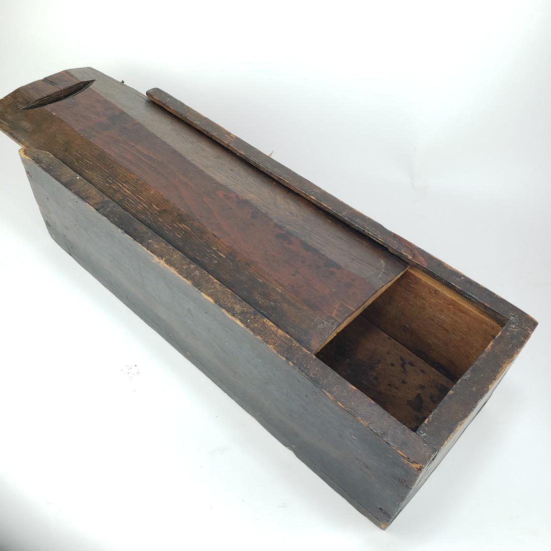 Large 20" Pine Candlebox w/ Slidetop Lid (1 of 5)