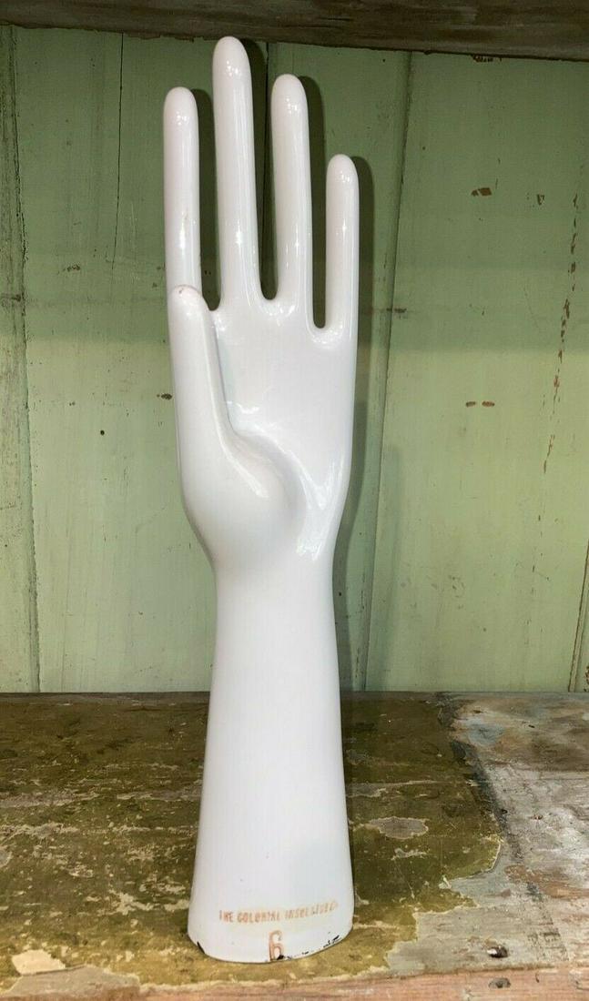 1951 COLONIAL INSULATOR PORCELAIN POTTERY MANNEQUIN (1 of 7)