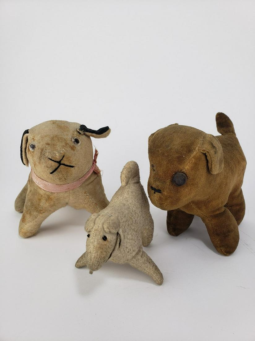 Lot of 3 Stuffed Plush Dogs (1 of 6)