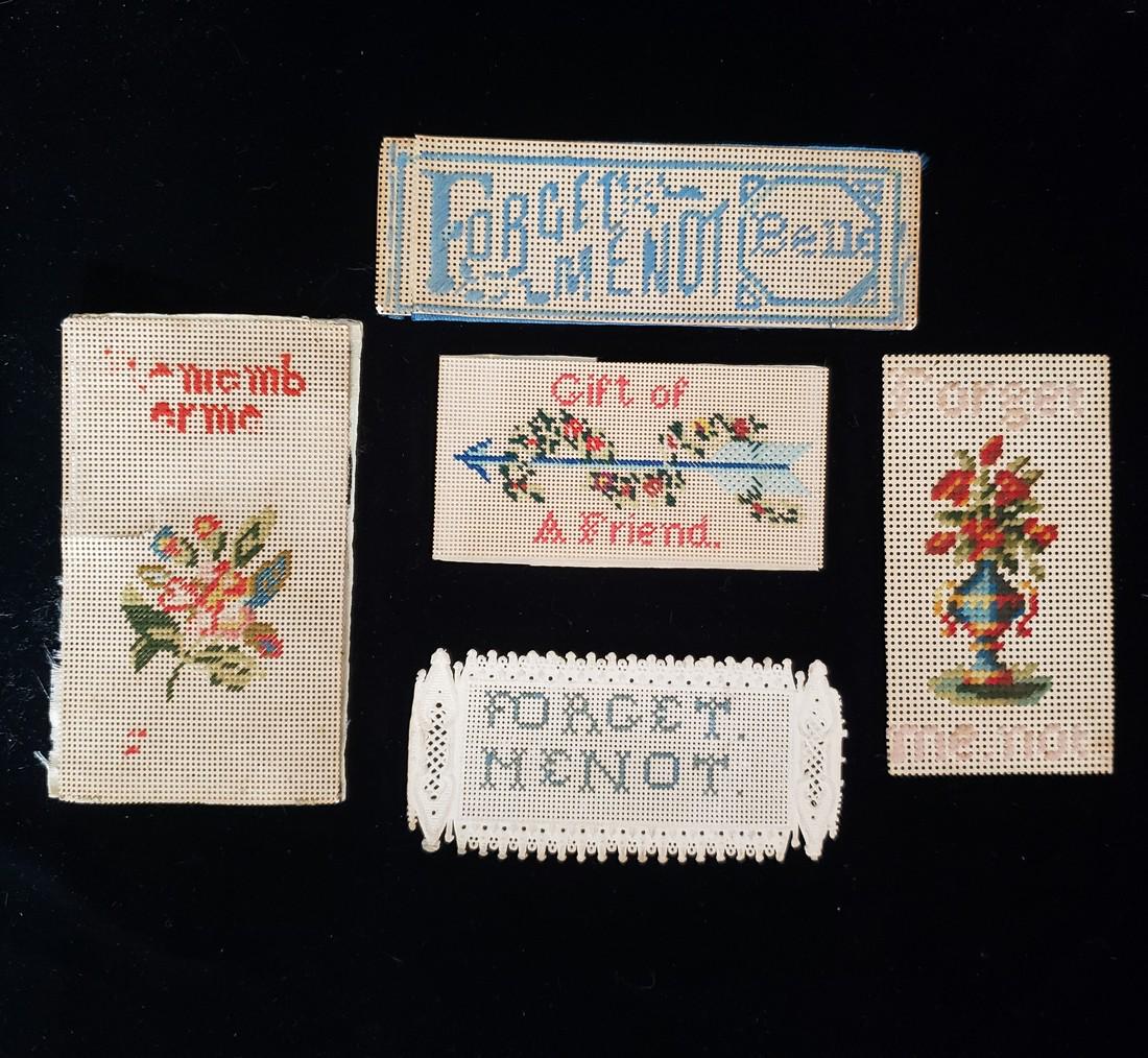 Victorian Punched Paper Embroidery Lot (1 of 4)