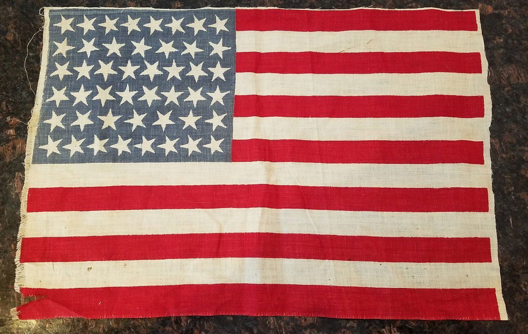 46 Star Flag - Parade Flag - 11 x 17 (1 of 2)